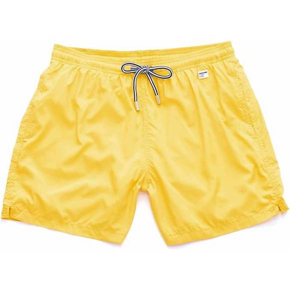 Mc2 Saint Barth Men's Nylon Swim Trunks Green